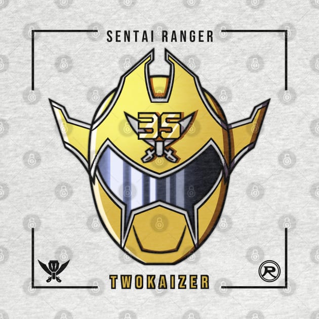 SENTAI HERO ZENKAIGER (TWOKAIZER) by Ryuki Kento Art